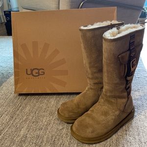 UGG Retro Cargo Shearling Boot. US 8. Good condition. With original box